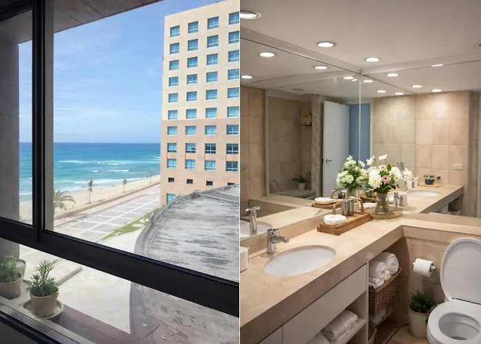 Luxury Apartment On The Beach With Sea View By Almog Beach Haifa